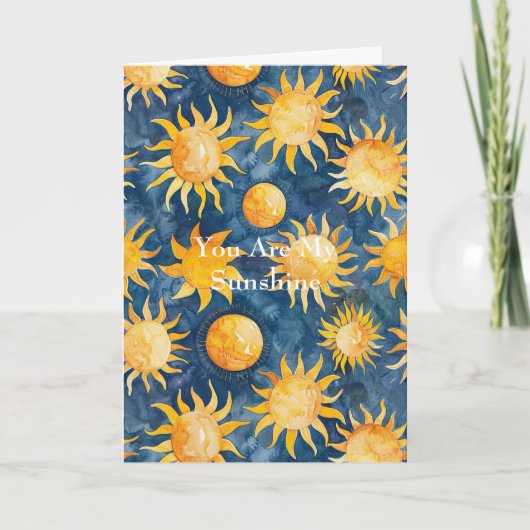 Sunshine Love Kaart (Voorkant)