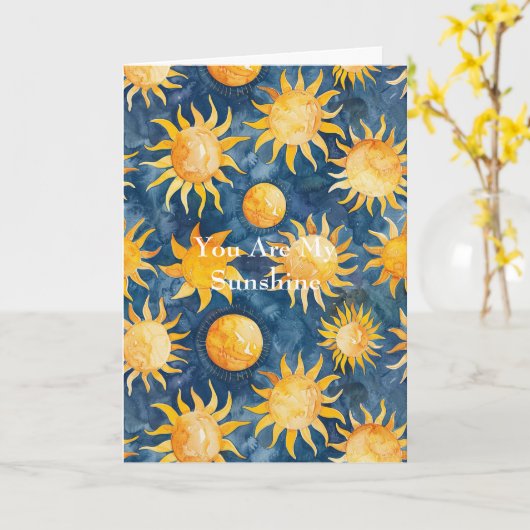 Sunshine Love Kaart (Gele Bloem)