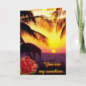 Sunshine Love Kaart (Voorkant)