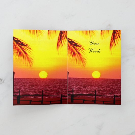 Sunshine Love Kaart (Binnen)