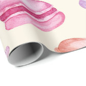 Sunshine Macarons Cadeaupapier (Rol Hoek)