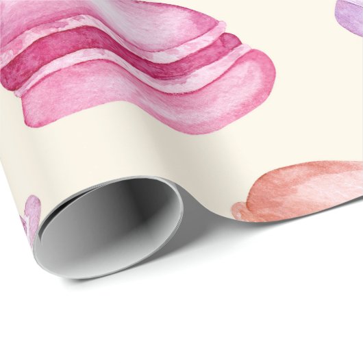 Sunshine Macarons Cadeaupapier (Rol Hoek)