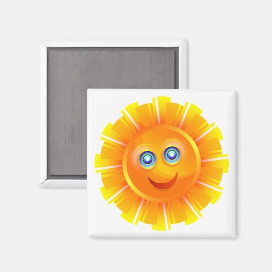 Sunshine Magneet (Voorkant / Achterkant)