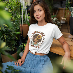 Sunshine Maker boho-stijl T-shirt