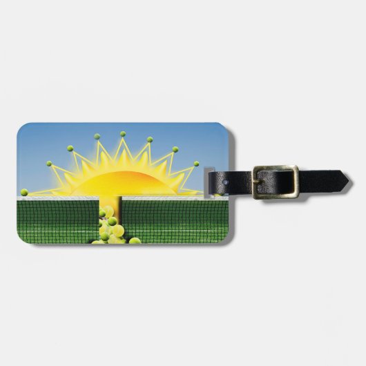 SUNSHINE MATCH accentkussen Bagagelabel (Voorkant horizontaal)