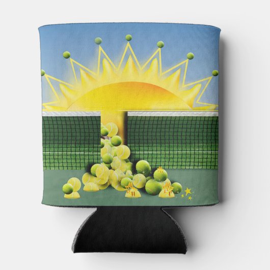 SUNSHINE MATCH accentkussen Blikjeskoeler (Achterkant)