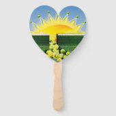 SUNSHINE MATCH accentkussen Handwaaier (Voorkant)