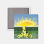 SUNSHINE MATCH accentkussen Magneet (Voorkant / Achterkant)