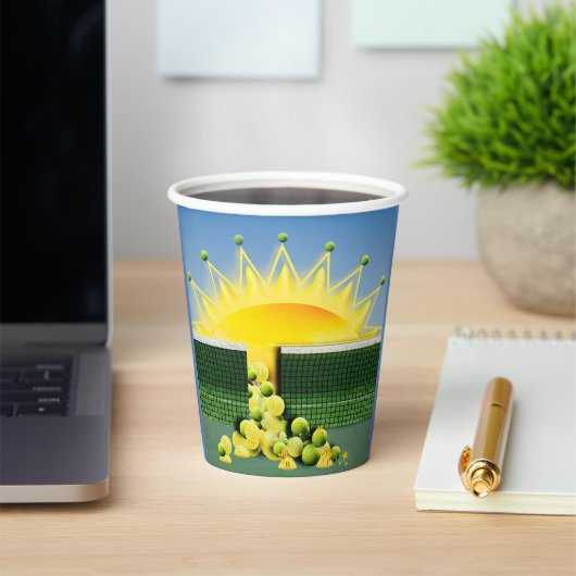 SUNSHINE MATCH accentkussen Papieren Bekers (Insitu)