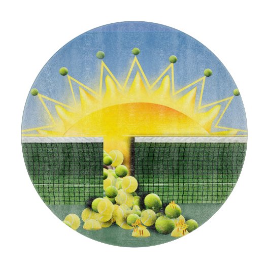 SUNSHINE MATCH accentkussen Snijplank (Voorkant)