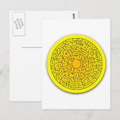 Sunshine Maze Briefkaart (Voorkant / Achterkant)
