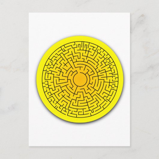Sunshine Maze Briefkaart (Voorkant)