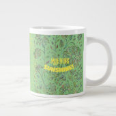 Sunshine Meisje Groen en Geel Grote Koffiekop (Rechts)