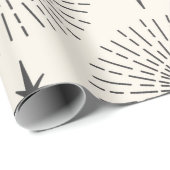 Sunshine met Face Celestial Seamless Pattern Cadeaupapier (Rol Hoek)