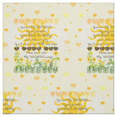 Sunshine met hart stof (Swatch)