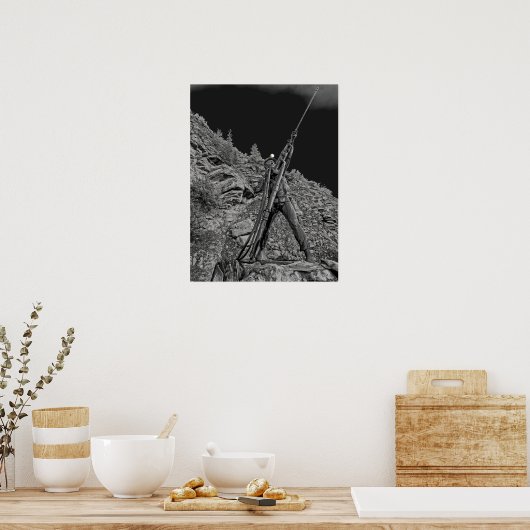 Sunshine Mine Fire Monument (Idaho) Poster (Keuken)