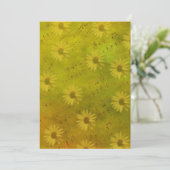Sunshine Mixed Media Sierkussen Kaart (Staand voorkant)