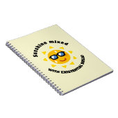 Sunshine Mixed with Existential Dread Notitieboek (Rechterzijde)