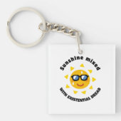 Sunshine Mixed with Existential Dread Sleutelhanger (voorkant)