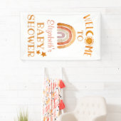 Sunshine, Moon, Rainbow en Stars Welkom Spandoek (Insitu)