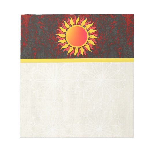 Sunshine Notitieblok (Voorkant)