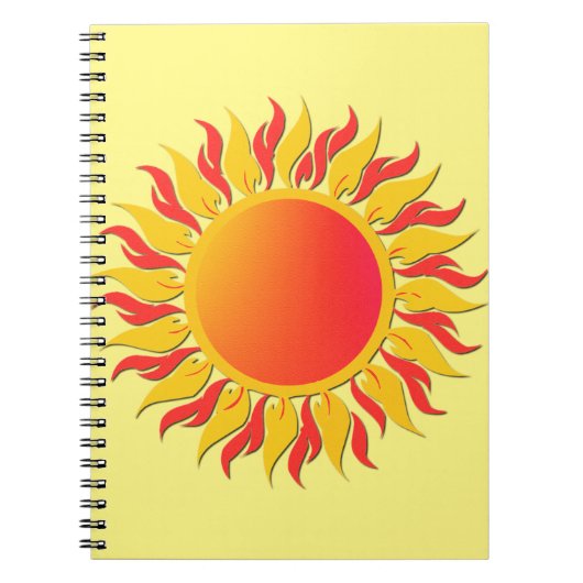 Sunshine Notitieboek (Voorkant)