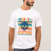Sunshine On My Mind - Zomer T-shirt (Voorkant)