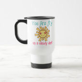Sunshine op een dag van de troep reisbeker (Links)
