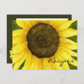 Sunshine op een kaart voor het verkrijgen van een (Voorkant / Achterkant)