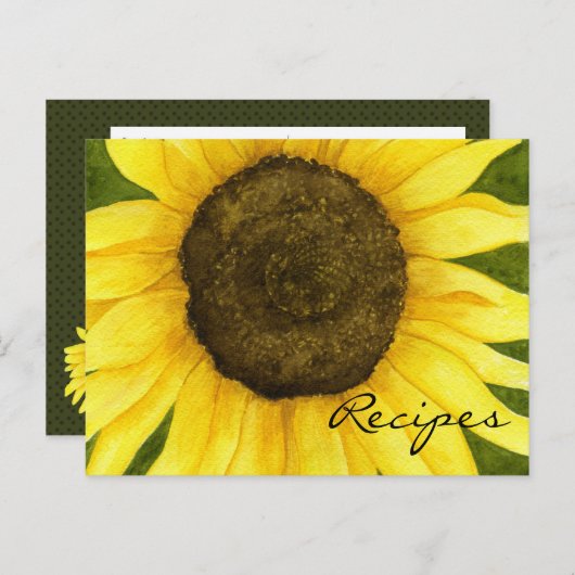 Sunshine op een kaart voor het verkrijgen van een  (Voorkant / Achterkant)