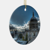 Sunshine over St. Paul's Cathedral, Londen Keramisch Ornament (Rechts)