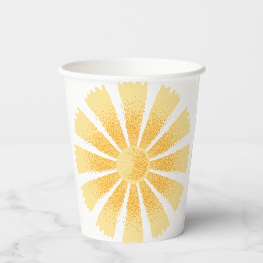 Sunshine Papieren Bekers (Achterkant)