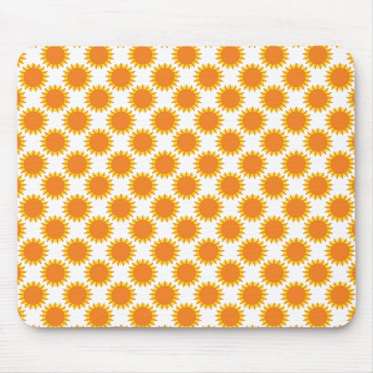 Sunshine Pattern Muismat (Voorkant)
