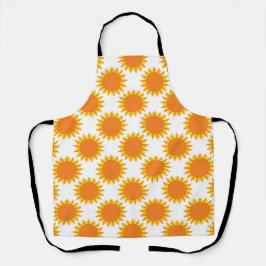 Sunshine Pattern Schort