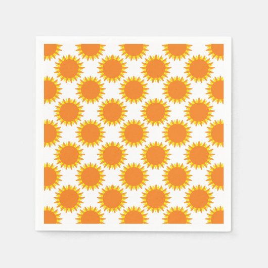 Sunshine Pattern Servet (Voorkant)