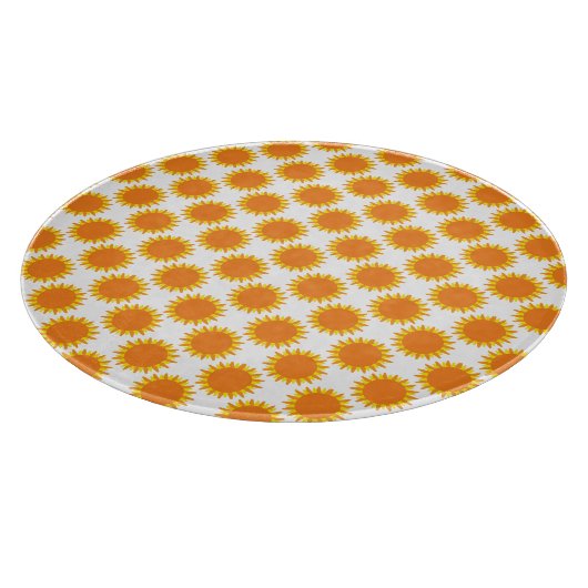 Sunshine Pattern Snijplank (Hoek)