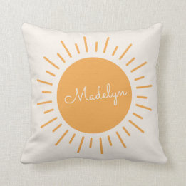 Sunshine Personalized Nursery Decor Sierkussen