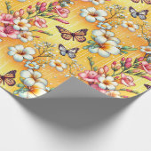 Sunshine Petals Cadeaupapier (Hoek)