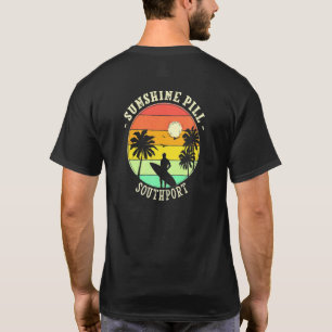Sunshine Pill Southport Summer North Carolina Trop T-shirt