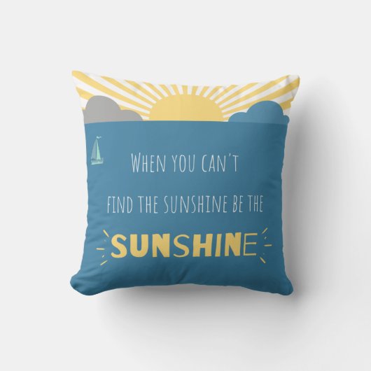 Sunshine Pillow Kussen (Voorkant)