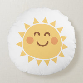 Sunshine Pillow Rond Kussen