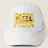 Sunshine Pizza Trucker Pet (Voorkant)