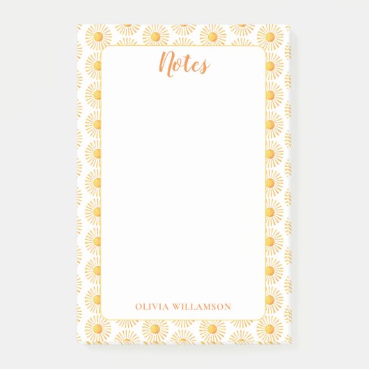 Sunshine Planner Pagina's Takenlijst Post-it® Notes (Voorkant)