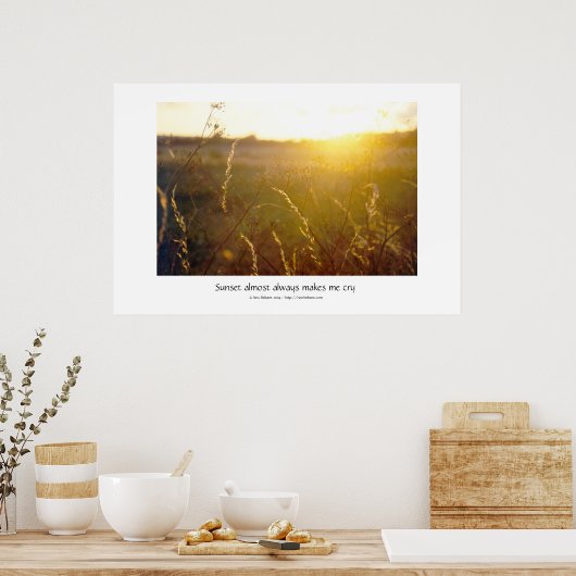 Sunshine Poster (Keuken)