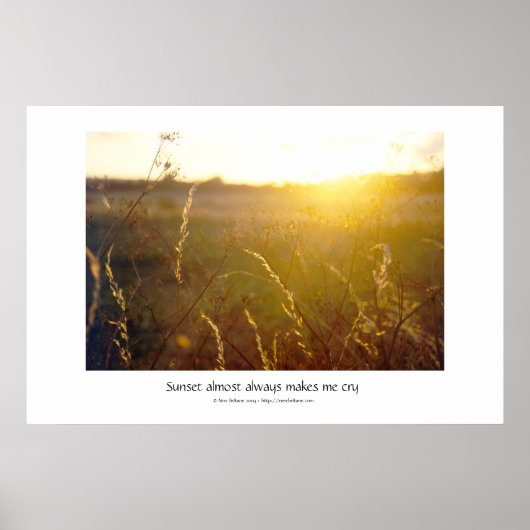 Sunshine Poster (Voorkant)