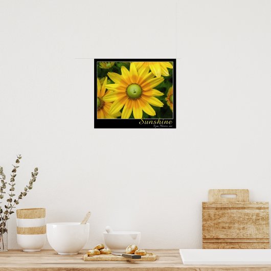 Sunshine Poster (Keuken)
