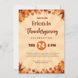 Sunshine & Pumpkins Friendsgiving in Oranje Bos Kaart