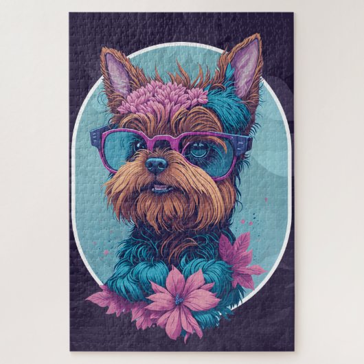 Sunshine Pup in Spectacular Shades Legpuzzel (Verticaal)