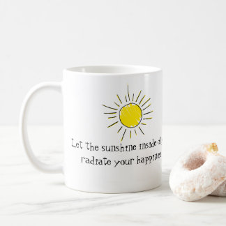 Sunshine quote mug koffiemok
