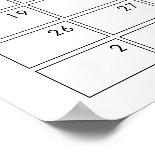 Sunshine raden de vervaldatum Baby shower Poster (Hoek)